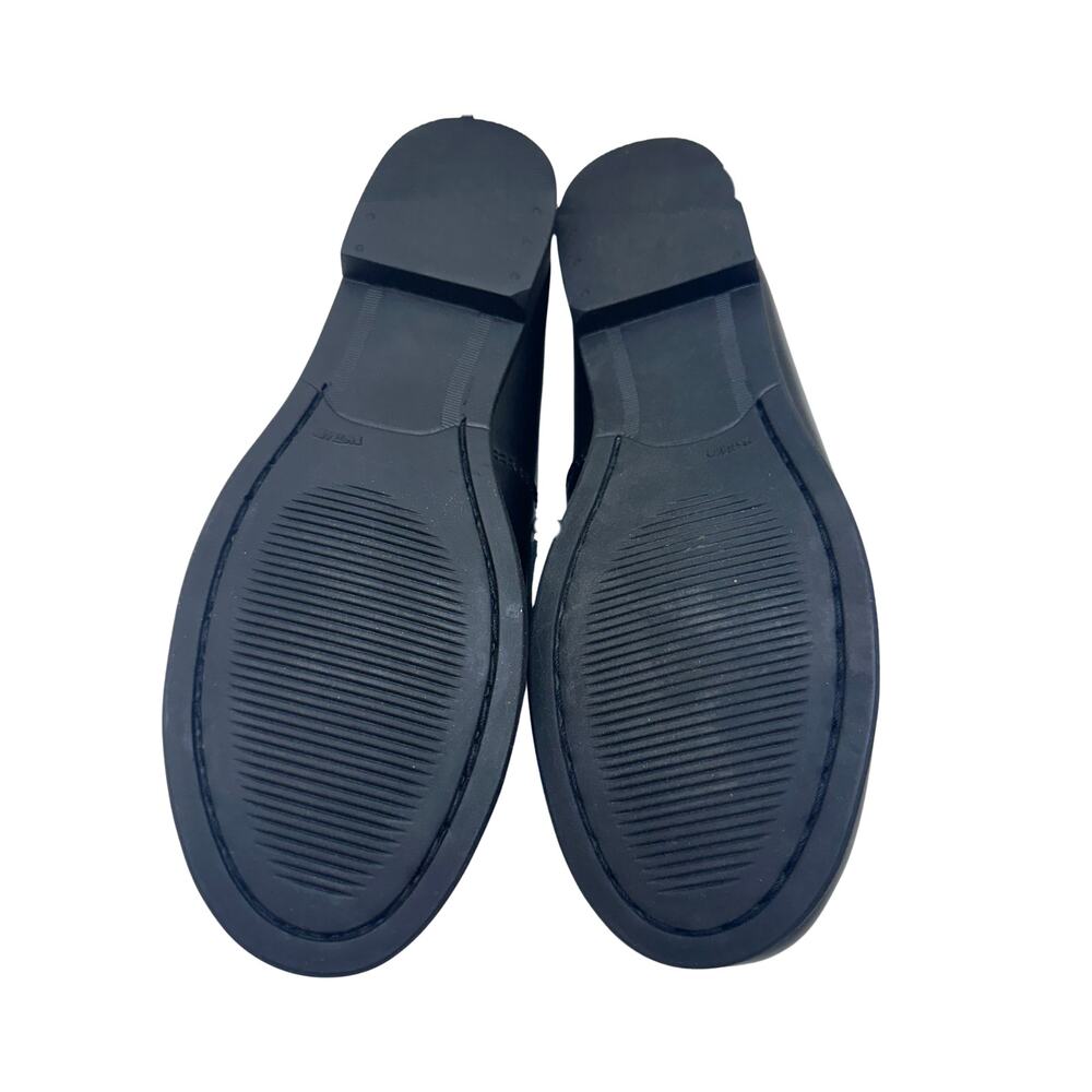 NIB Eastland Black Leather Penny Loafers Womens 5.5 Old Money Prep Chic Modern - Picture 9 of 12